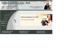 Tablet Screenshot of pediatricimmediatecare.com